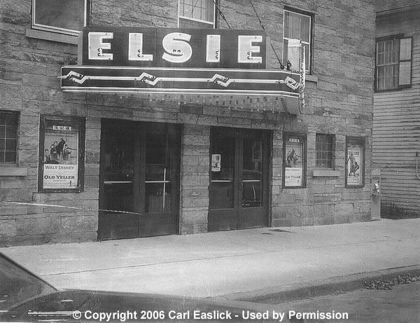 Elsie Theatre - Old Photo From Carl Easlick (newer photo)